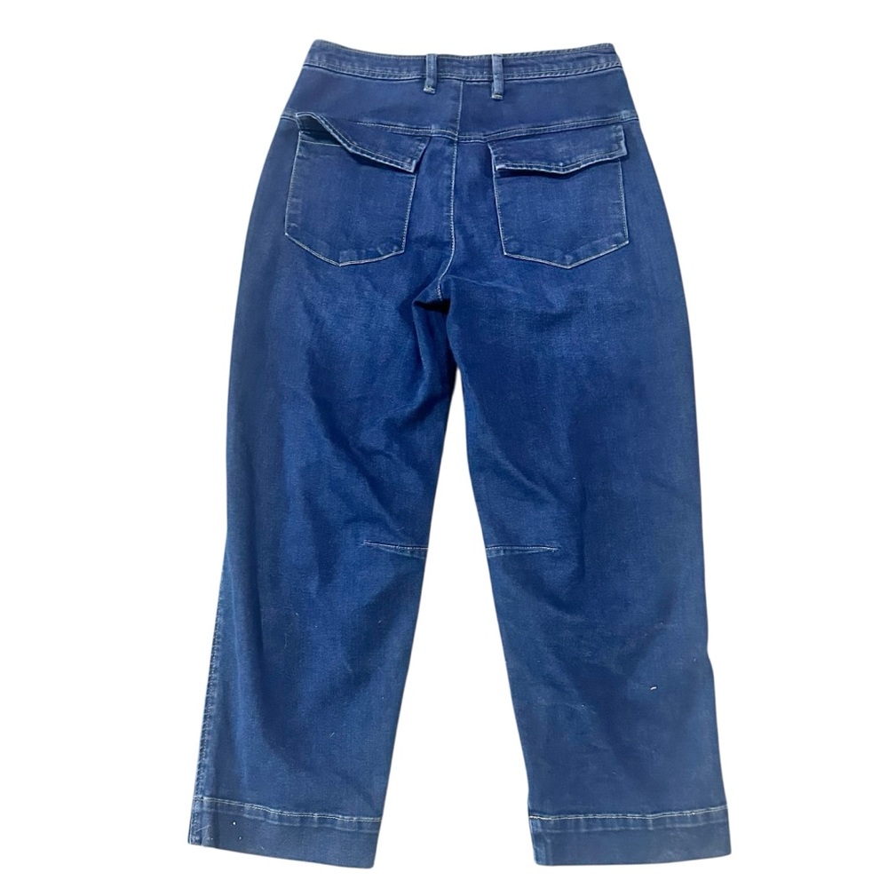 Kut from the Kloth Ashton High Waist Crop Wide Leg Barrel Jeans - 4 - Picture 3 of 6